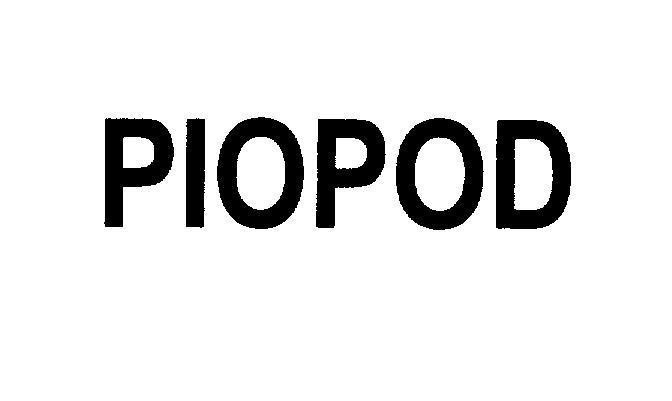 Mẫu nhãn hiệu PIOPOD