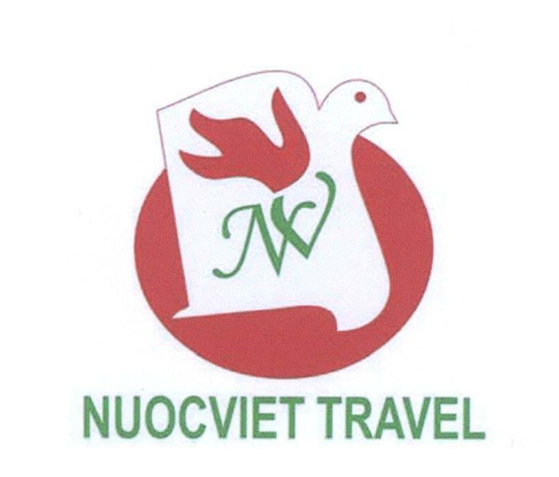 Mẫu nhãn hiệu NV NUOCVIET TRAVEL