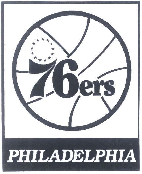 Mẫu nhãn hiệu 76ers PHILADELPHIA