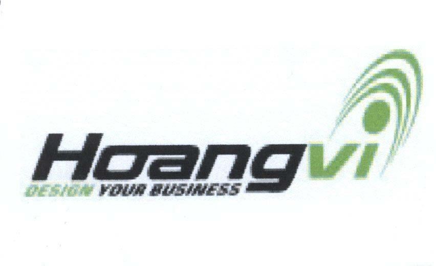 Mẫu nhãn hiệu Hoangvi Hoang vi DESIGN YOUR BUSINESS
