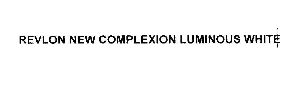 Mẫu nhãn hiệu REVLON NEW COMPLEXION LUMINOUS WHITE