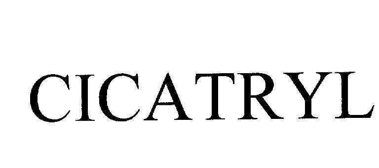Mẫu nhãn hiệu CICATRYL
