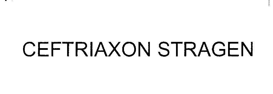 Mẫu nhãn hiệu CEFTRIAXON STRAGEN