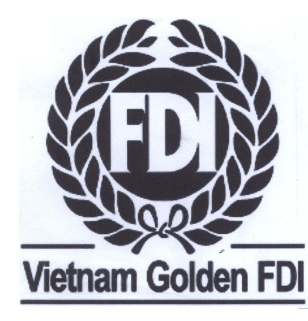 Mẫu nhãn hiệu FDI Vietnam Golden FDI