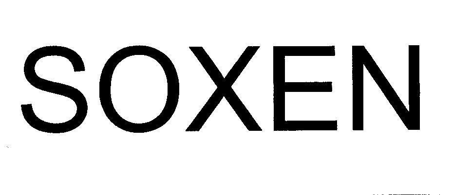 Mẫu nhãn hiệu SOXEN