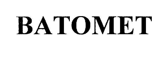 Mẫu nhãn hiệu BATOMET