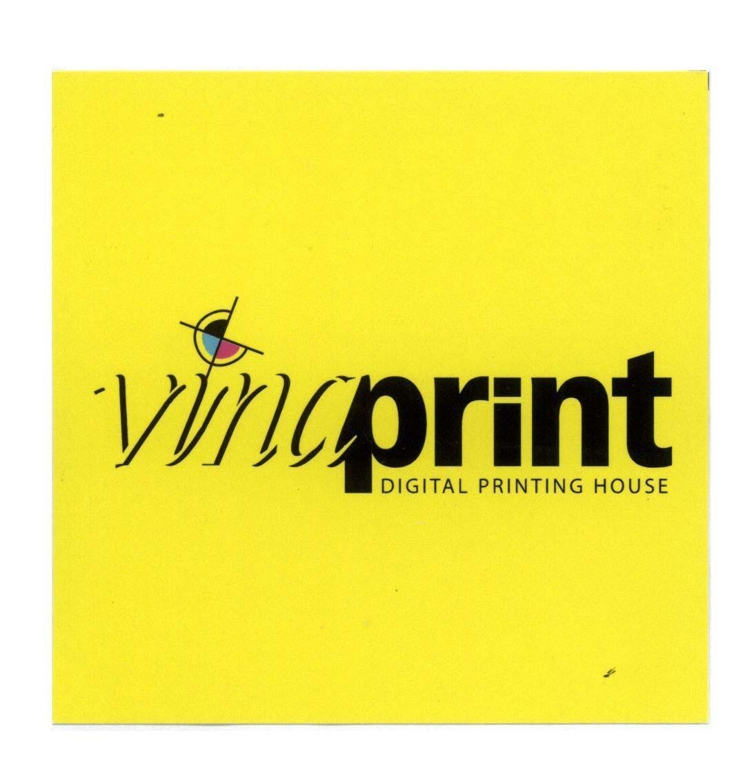 Mẫu nhãn hiệu vinaprint DIGITAL PRINTING HOUSE