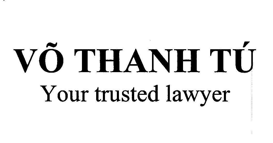 Mẫu nhãn hiệu Võ Thanh Tú Your trusted lawyer