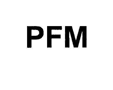 Mẫu nhãn hiệu PFM