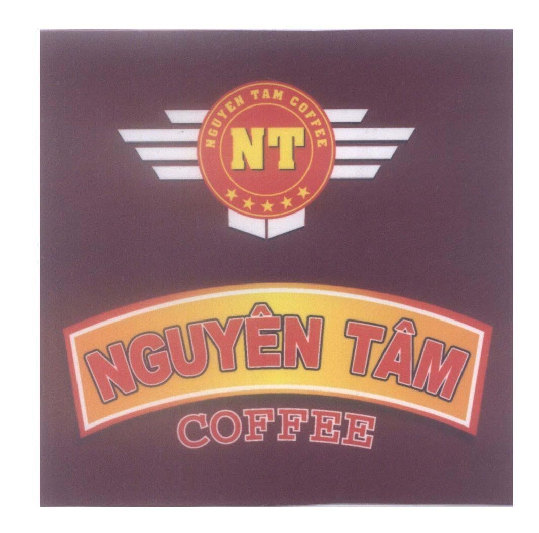Mẫu nhãn hiệu NT NGUYÊN TÂM COFFEE NGUYEN TAM