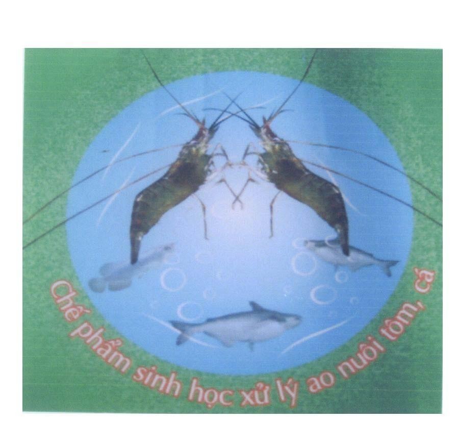 Mẫu nhãn hiệu Chế phẩm sinh học xử lý ao nuôi tôm, cá