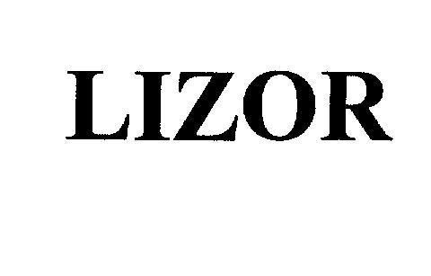 Mẫu nhãn hiệu LIZOR