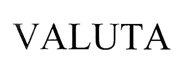 Mẫu nhãn hiệu VALUTA
