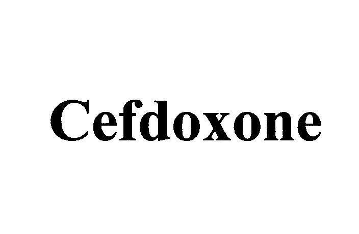 Mẫu nhãn hiệu Cefdoxone