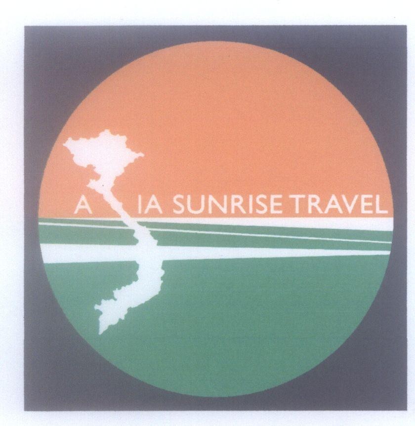 Mẫu nhãn hiệu A S IA SUNRISE TRAVEL