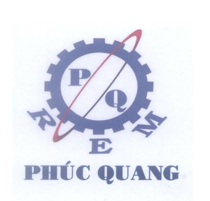 Mẫu nhãn hiệu Phúc Quang P Q R E M