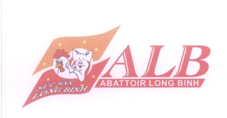 Mẫu nhãn hiệu ALB ABATTOIR LONG BINH Súc sản Long Bình