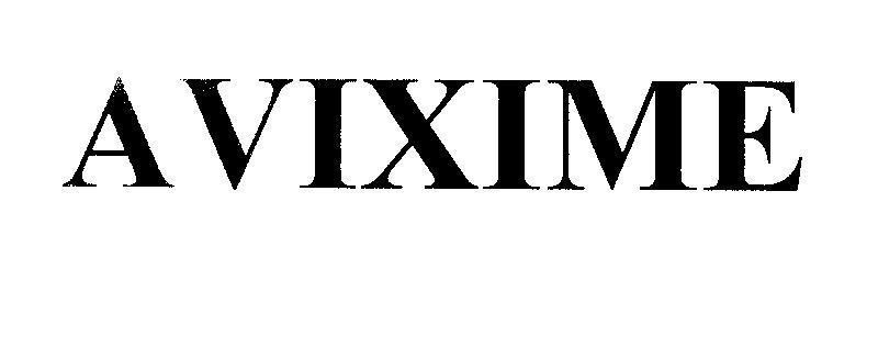 Mẫu nhãn hiệu AVIXIME