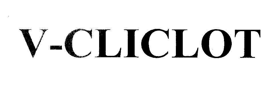 Mẫu nhãn hiệu V-CLICLOT