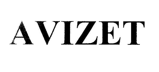Mẫu nhãn hiệu AVIZET