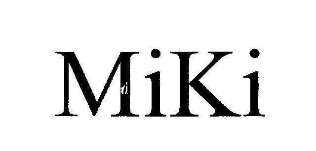 Mẫu nhãn hiệu MiKi