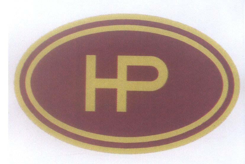 Mẫu nhãn hiệu H P HP
