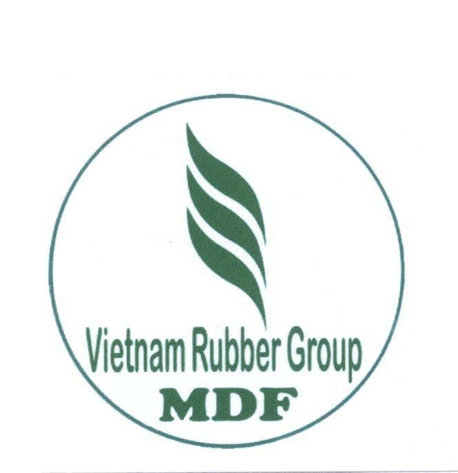 Mẫu nhãn hiệu Vietnam Rubber Group MDF