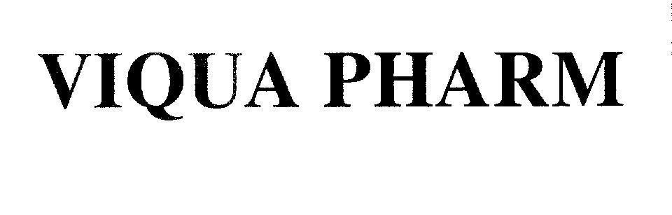 Mẫu nhãn hiệu VIQUA PHARM