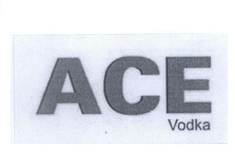 Mẫu nhãn hiệu ACE Vodka