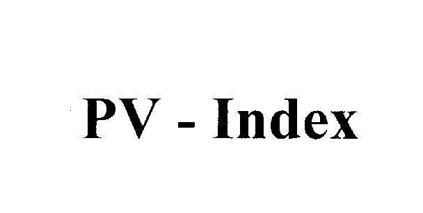 Mẫu nhãn hiệu PV - Index