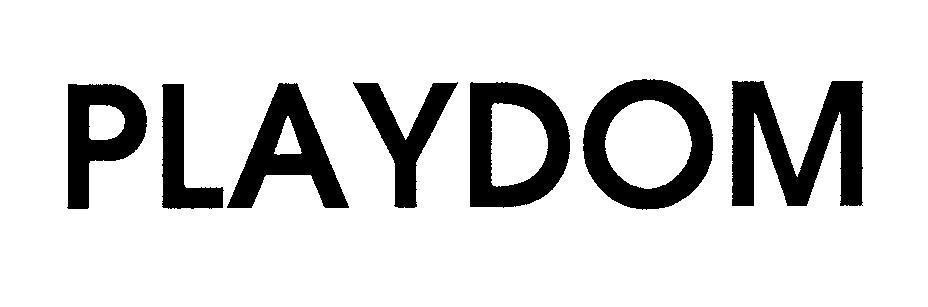 Mẫu nhãn hiệu PLAYDOM
