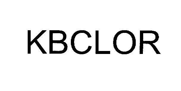 Mẫu nhãn hiệu KBCLOR