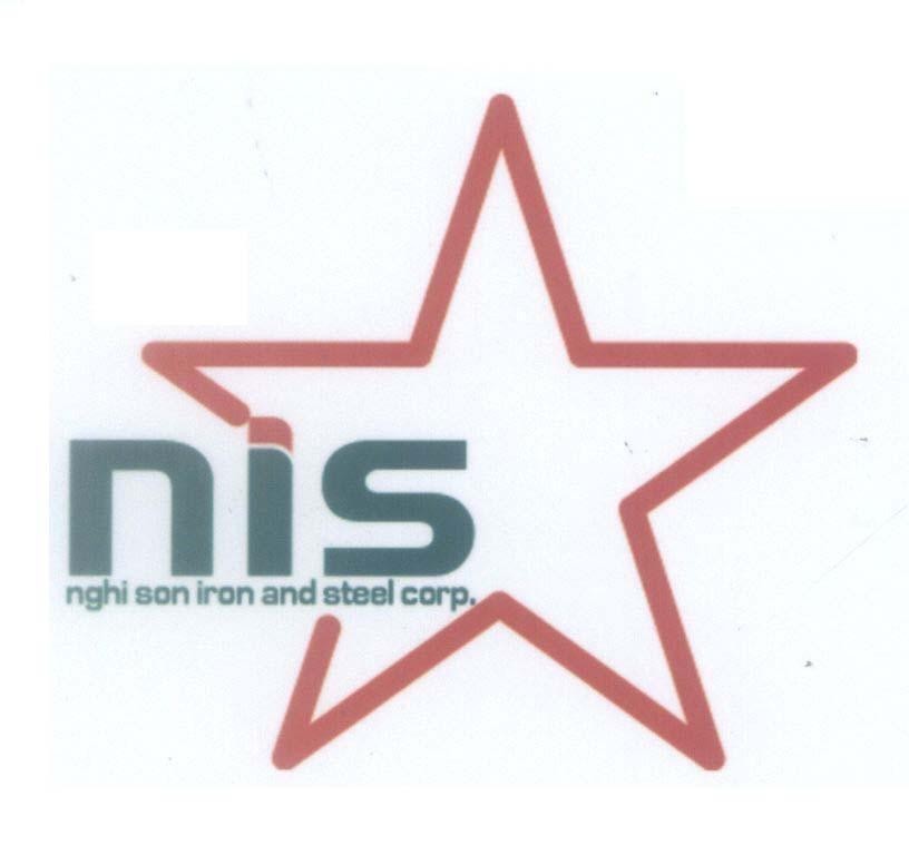 Mẫu nhãn hiệu Nis nghi son iron and steel corp
