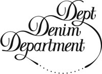Mẫu nhãn hiệu Dept Denim Department