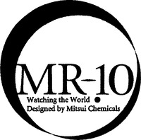 Mẫu nhãn hiệu MR-10 Watching the World . Designed by Mitsui Chemicals