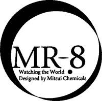 Mẫu nhãn hiệu MR-8 Watching the World . Designed by Mitsui Chemicals