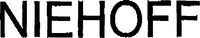 Mẫu nhãn hiệu NIEHOFF