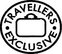 Mẫu nhãn hiệu TRAVELLERS . EXCLUSIVE
