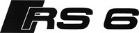 Mẫu nhãn hiệu RS 6