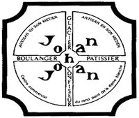 Mẫu nhãn hiệu Johan BOULANGER PATISSIER ARTISAN EN SON METIER