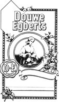 Mẫu nhãn hiệu Douwe Egberts