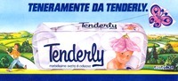 Mẫu nhãn hiệu Tenderly morbidissima ovatta di cellulosa