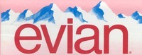 Mẫu nhãn hiệu evian