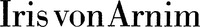 Mẫu nhãn hiệu Iris von Arnim