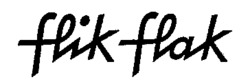 Mẫu nhãn hiệu flik flak