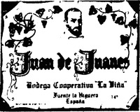 Mẫu nhãn hiệu Juan de Juanes