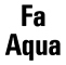 Mẫu nhãn hiệu Fa Aqua