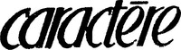 Mẫu nhãn hiệu caractère
