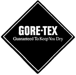 Mẫu nhãn hiệu GORE.TEX Guaranteed To Keep You Dry