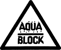 Mẫu nhãn hiệu AQUA BLOCK